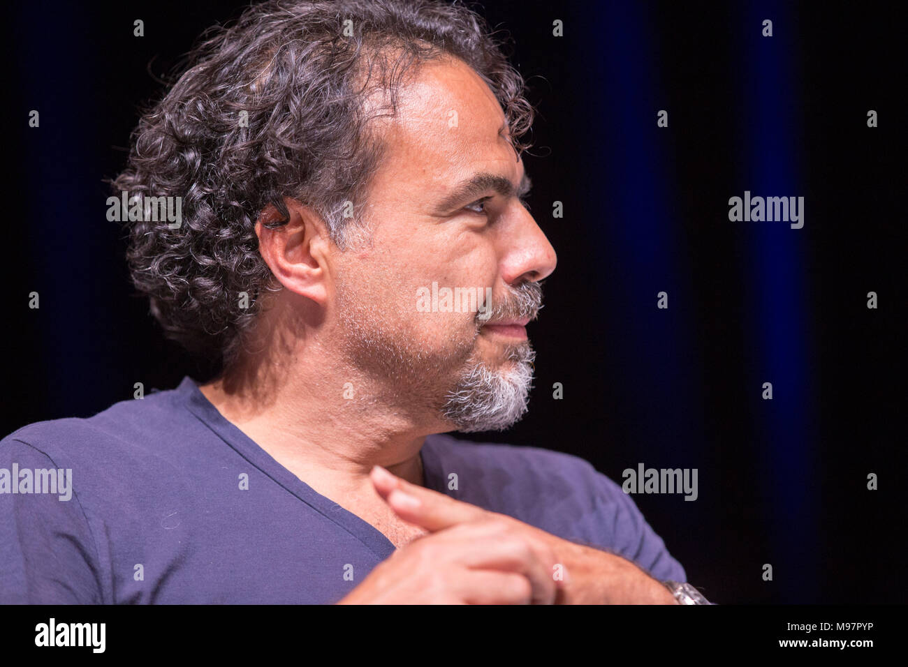 Cannes, Frankreich, 23. Juni 2016, Alejandro Gonzales Inarritu, Oscar ausgezeichneten Regisseur besucht die Cannes Lions Festival © ifnm Stockfoto