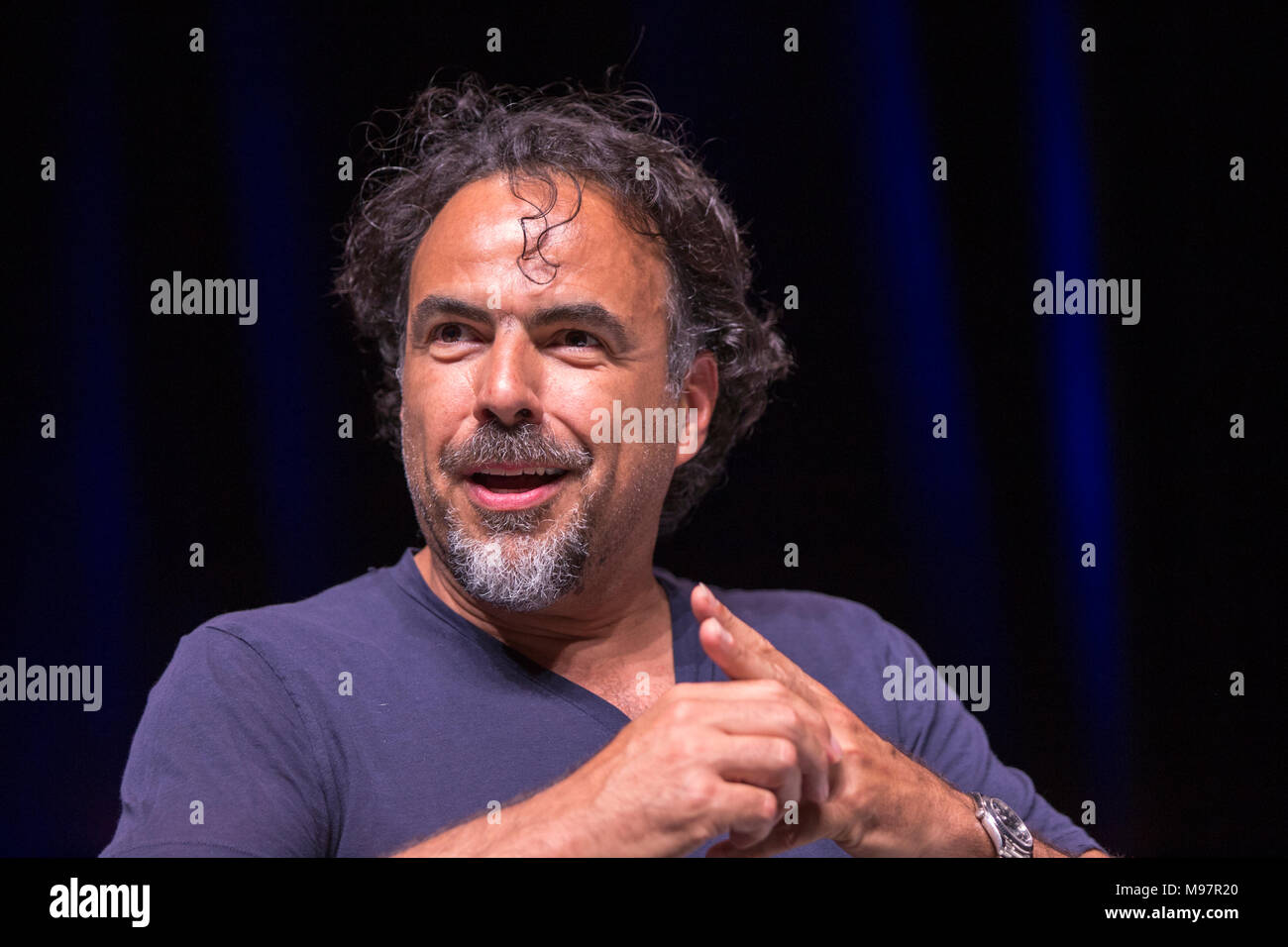 Cannes, Frankreich, 23. Juni 2016, Alejandro Gonzales Inarritu, Oscar ausgezeichneten Regisseur besucht die Cannes Lions Festival © ifnm Stockfoto