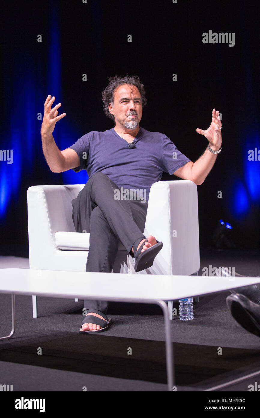 Cannes, Frankreich, 23. Juni 2016, Alejandro Gonzales Inarritu, Oscar ausgezeichneten Regisseur besucht die Cannes Lions Festival © ifnm Stockfoto