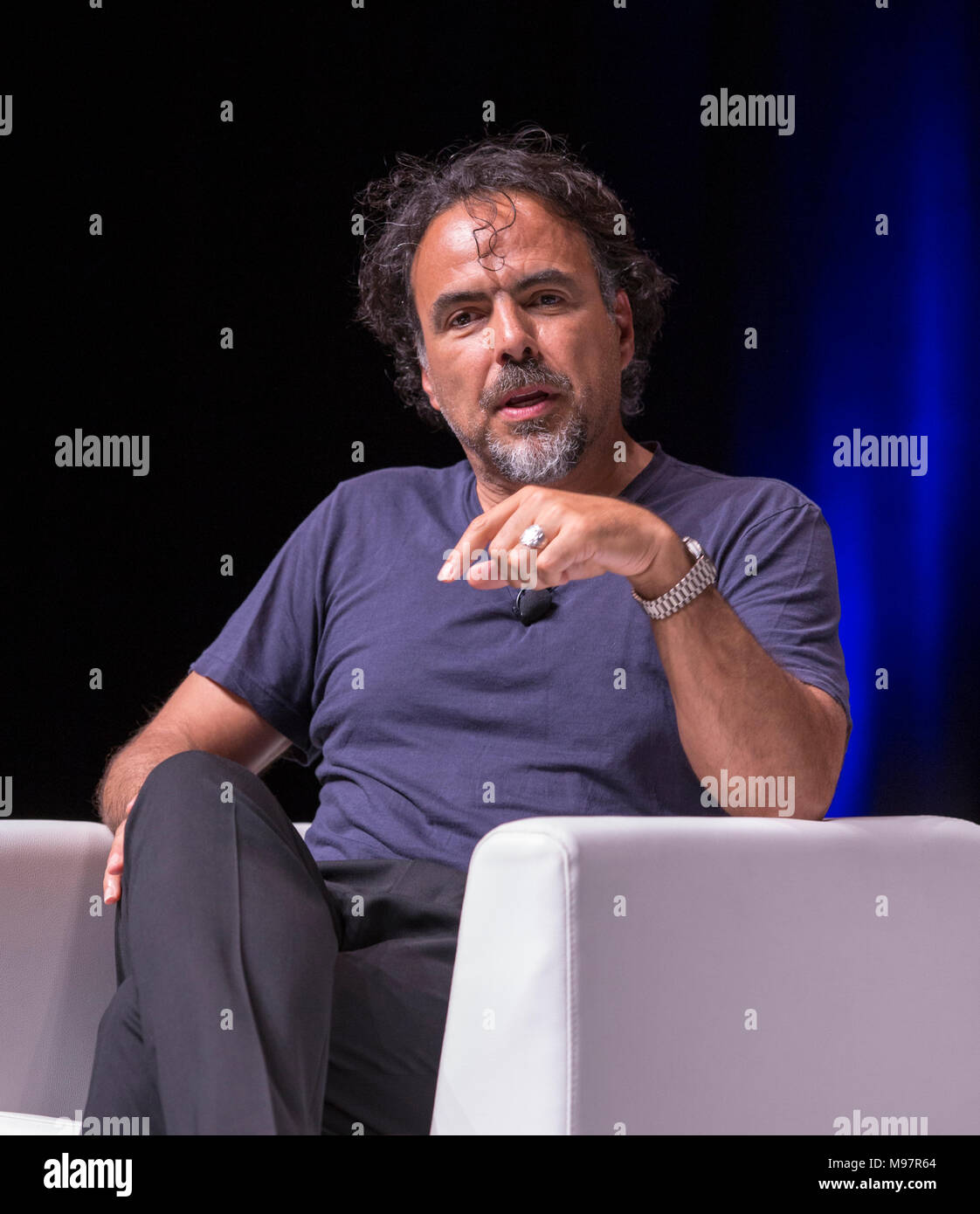 Cannes, Frankreich, 23. Juni 2016, Alejandro Gonzales Inarritu, Oscar ausgezeichneten Regisseur besucht die Cannes Lions Festival © ifnm Stockfoto