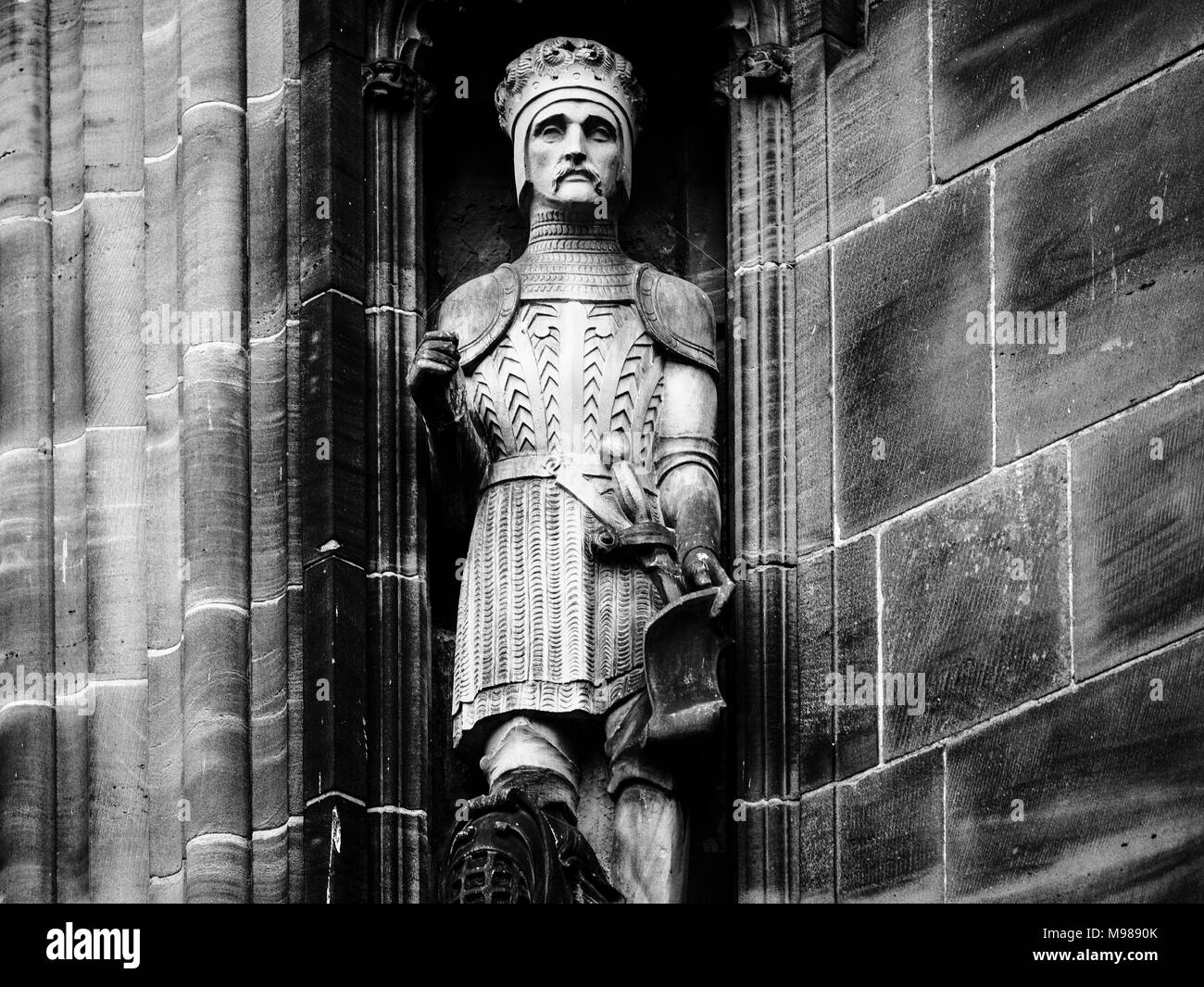 Coventry Kathedrale Stockfoto