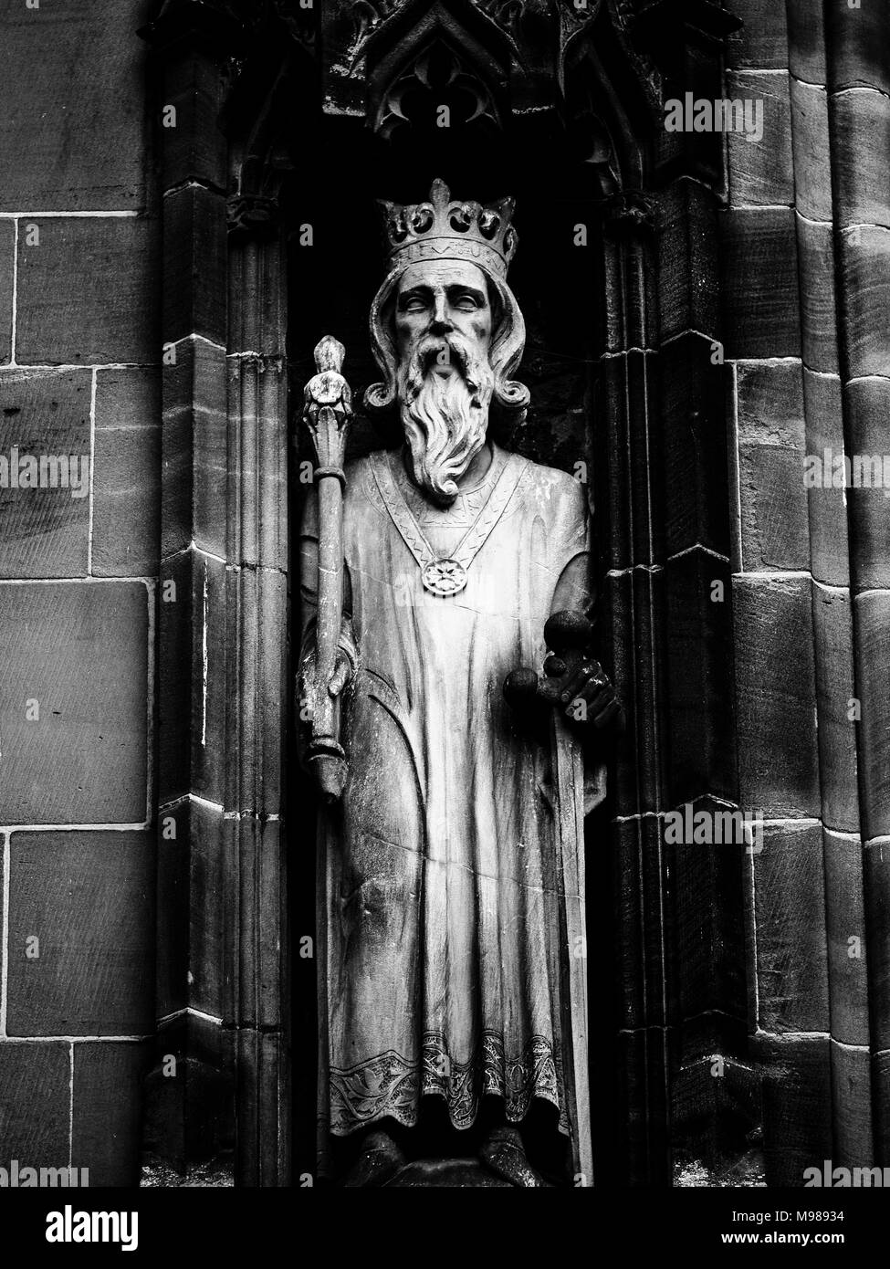 Coventry Kathedrale Stockfoto