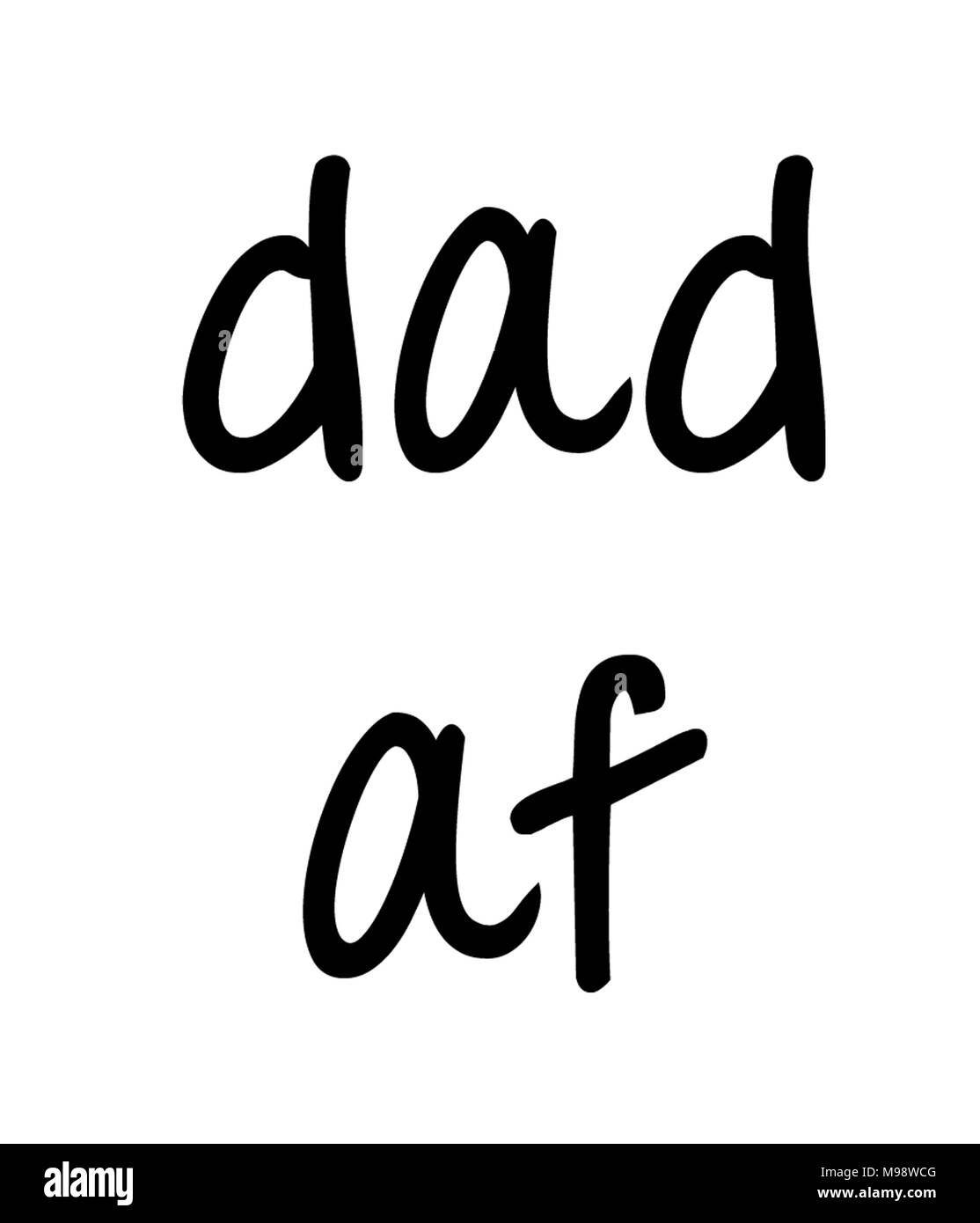 Vati af Kunst Stockfoto