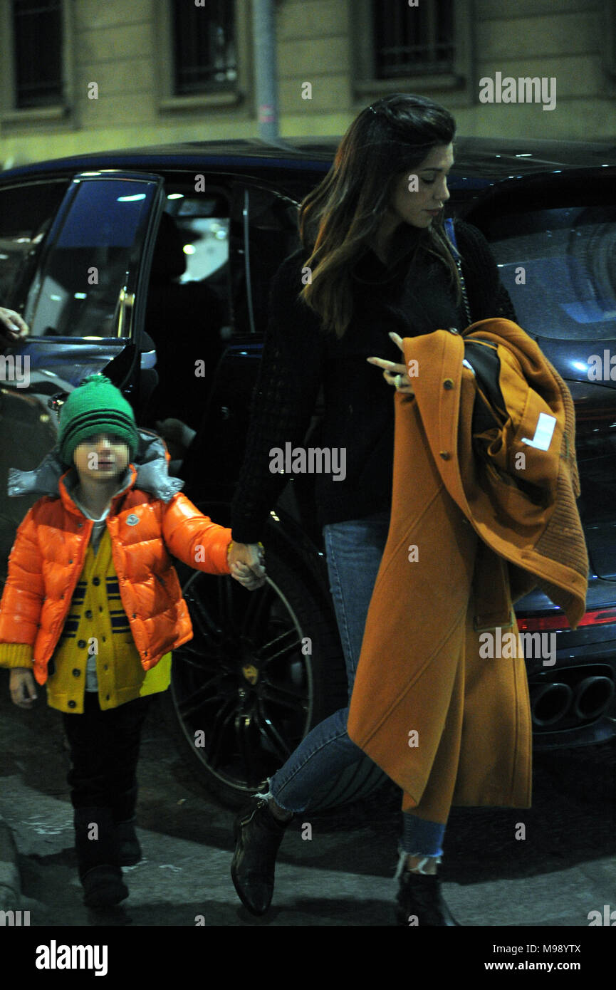Belen Rodriguez And Santiago De Martino Stockfotos Und Bilder Kaufen Alamy