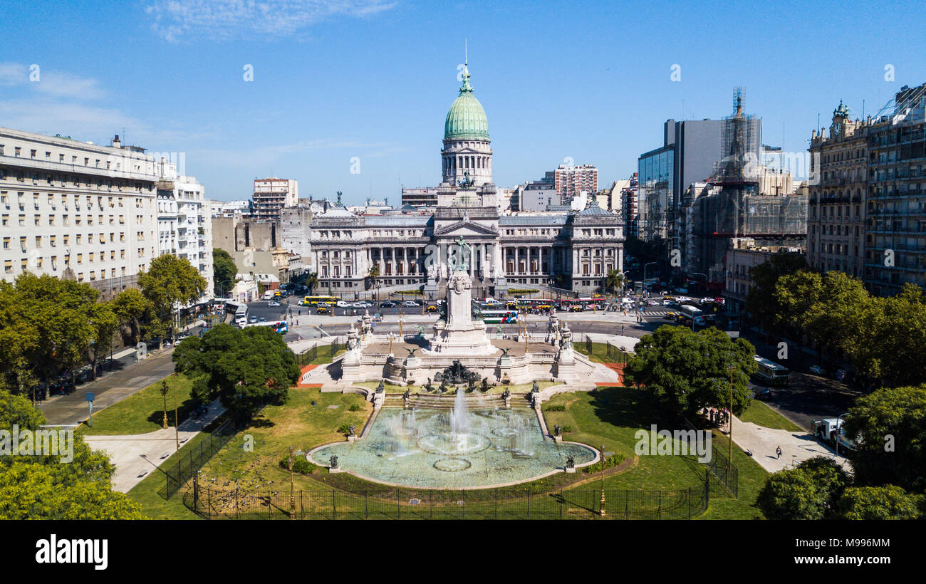 Congreso de la Nación Argentina, Buenos Aires, Argentinien Stockfoto