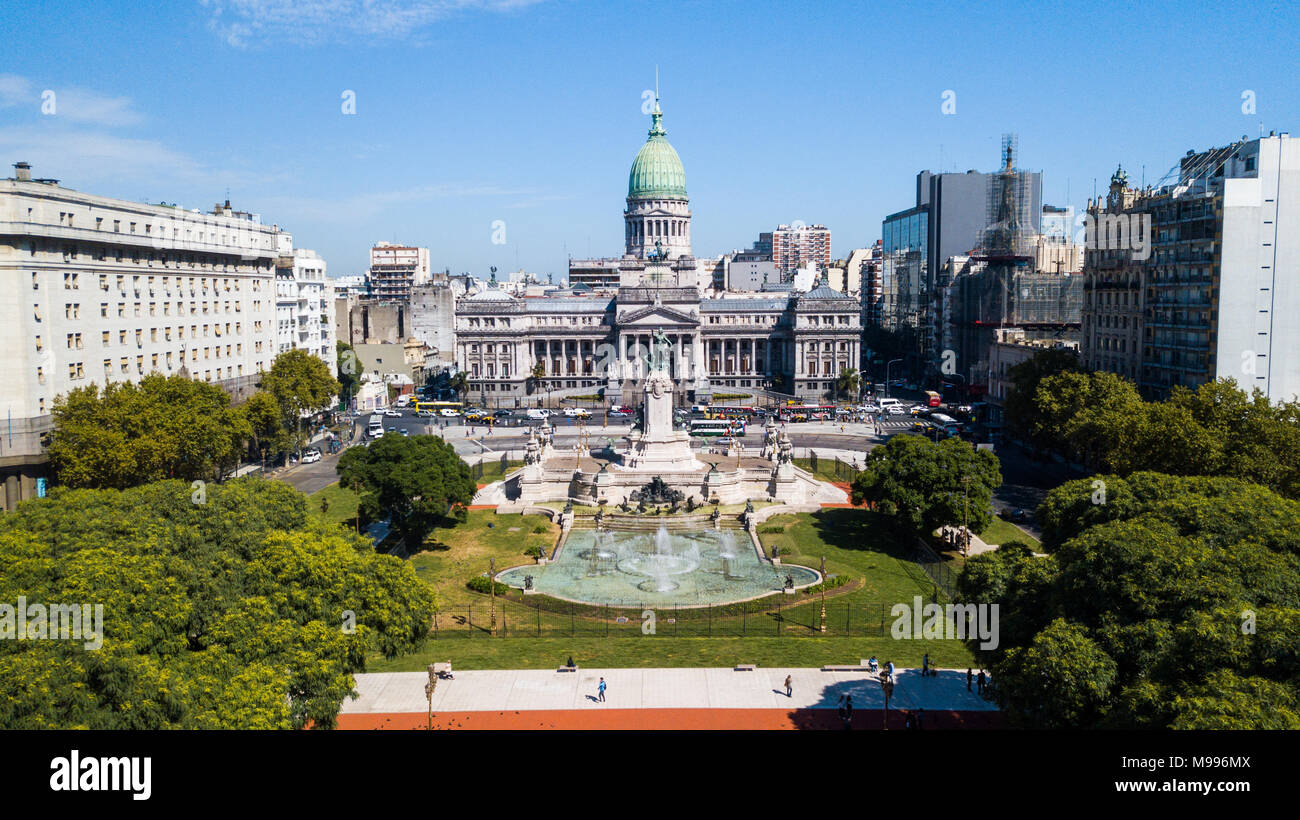 Congreso de la Nación Argentina, Buenos Aires, Argentinien Stockfoto