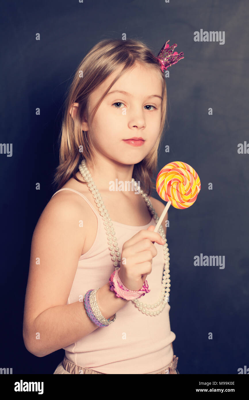 Sweet Fashion Teen Girl Portrait Stockfoto Bild 177