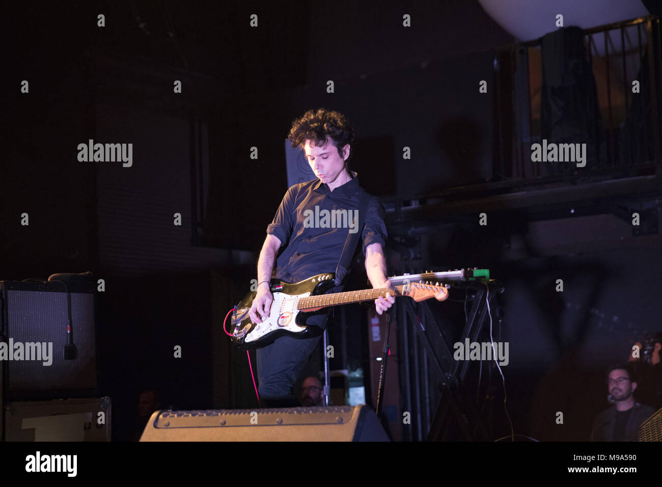 25. Oktober 2017 - Die Yeah Yeah Yeahs am Fonda Theater in Hollywood, CA, feiert die Neuauflage ihrer Aufzeichnung Fieber zu erzählen (Credit Bild: © Greg Chow über ZUMA Draht) Stockfoto