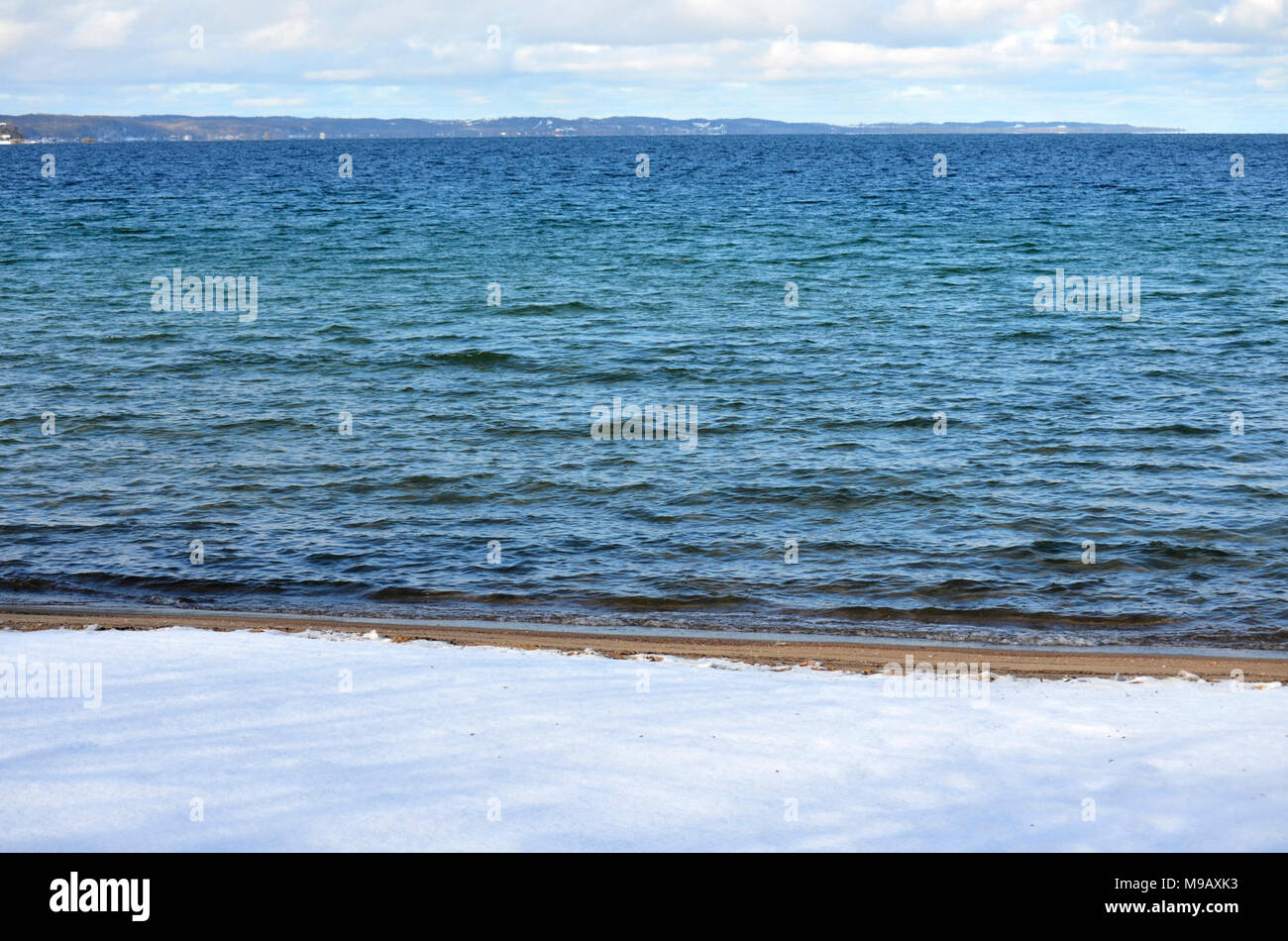 West Arm Grand Traverse Bay Stockfoto