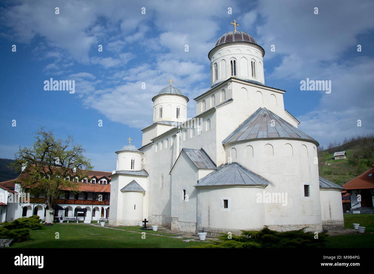 Complesso del monastero rupestre cristiano ortodosso medievale Fotos