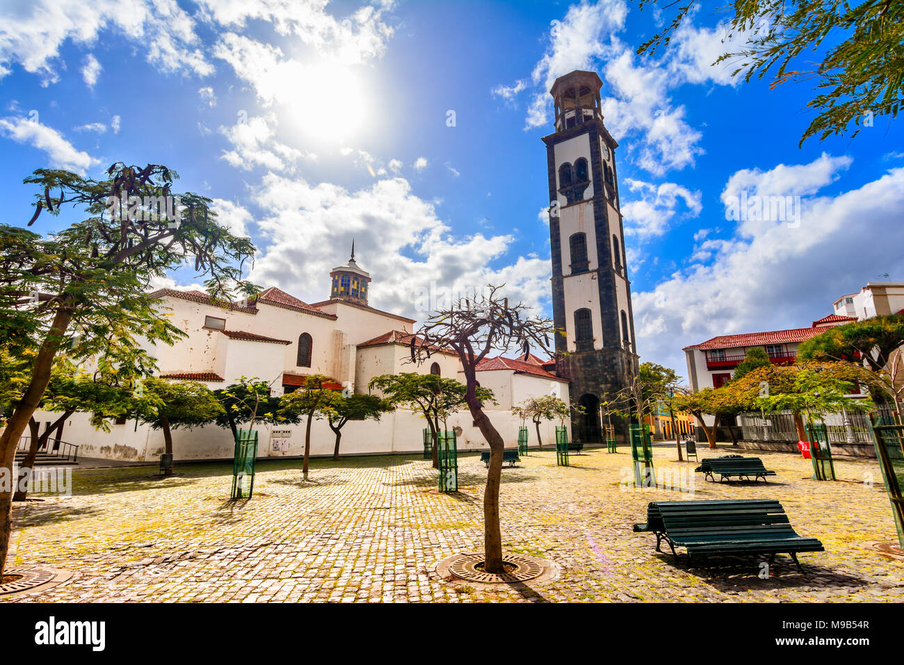 Kirche der Unbefleckten Empfängnis, Santa Cruz de Tenerife, können Stockfoto