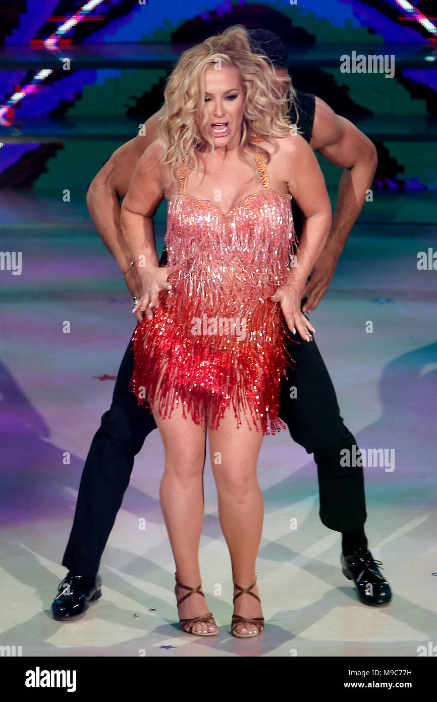Anastacia Roma 24/03/2018. Trasmissione tv Rai' Ballando con le Stelle