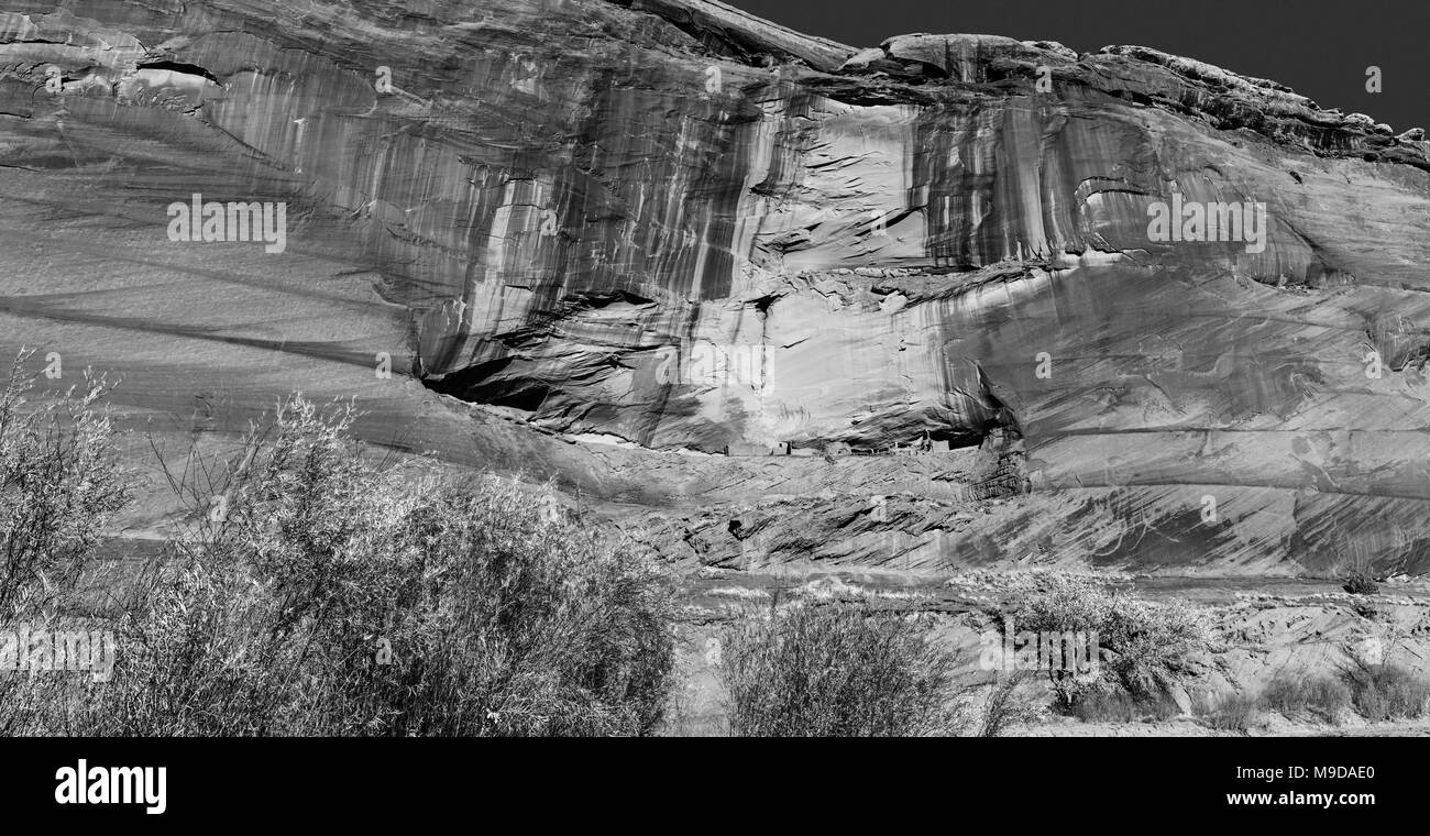 Erste Ruine, Canyon de Chelly National Monument, AZ Stockfoto