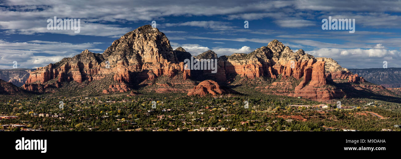 Die Red Rocks von Sedona, Arizona Stockfoto
