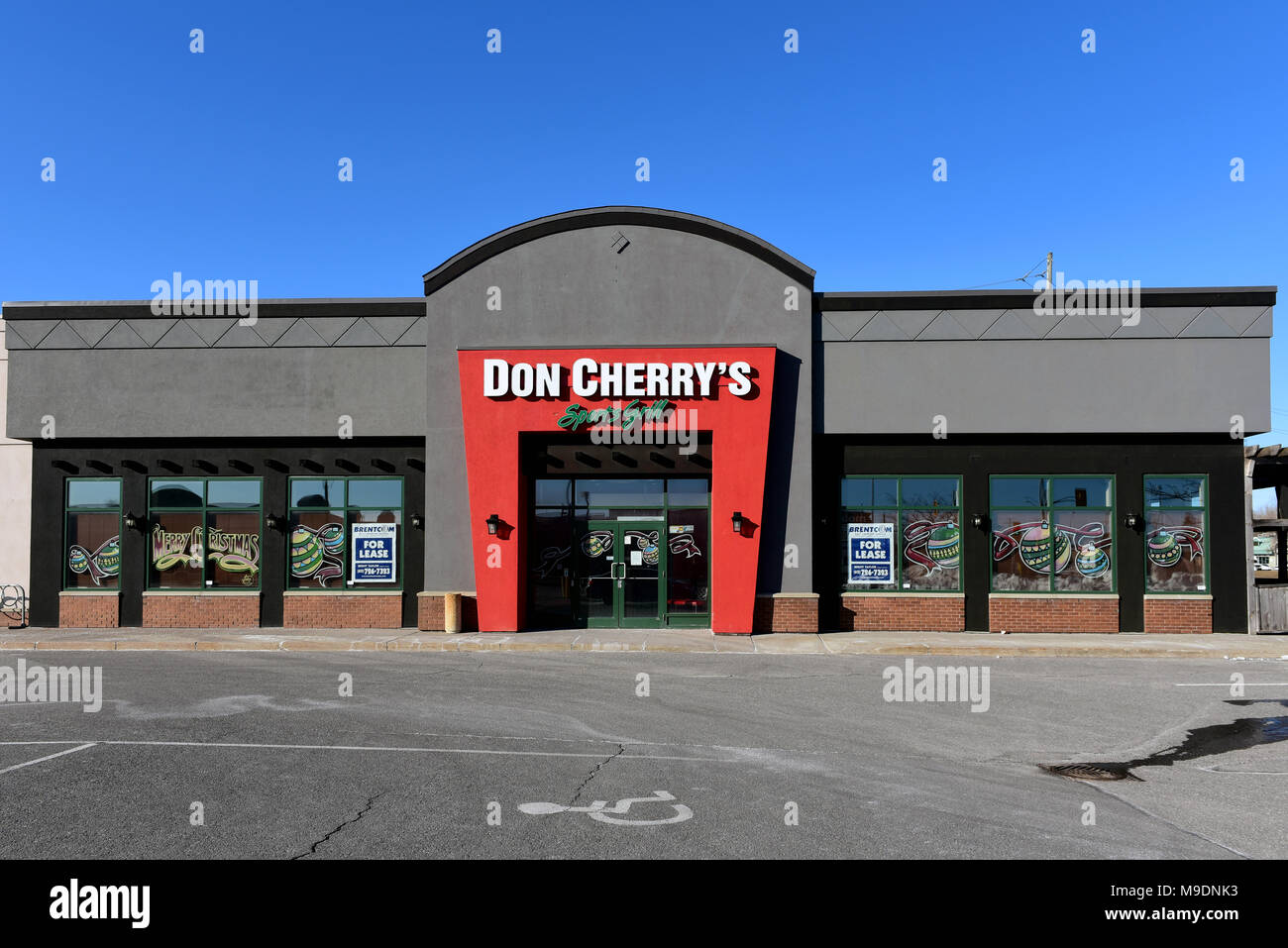 Ottawa, Kanada - 24. März 2018: Sports Bar/Restaurant, benannt nach dem Kanadischen Symbol Don Cherry auf Jagd Club Road. Dieser Standort ist jetzt geschlossen, aber t Stockfoto
