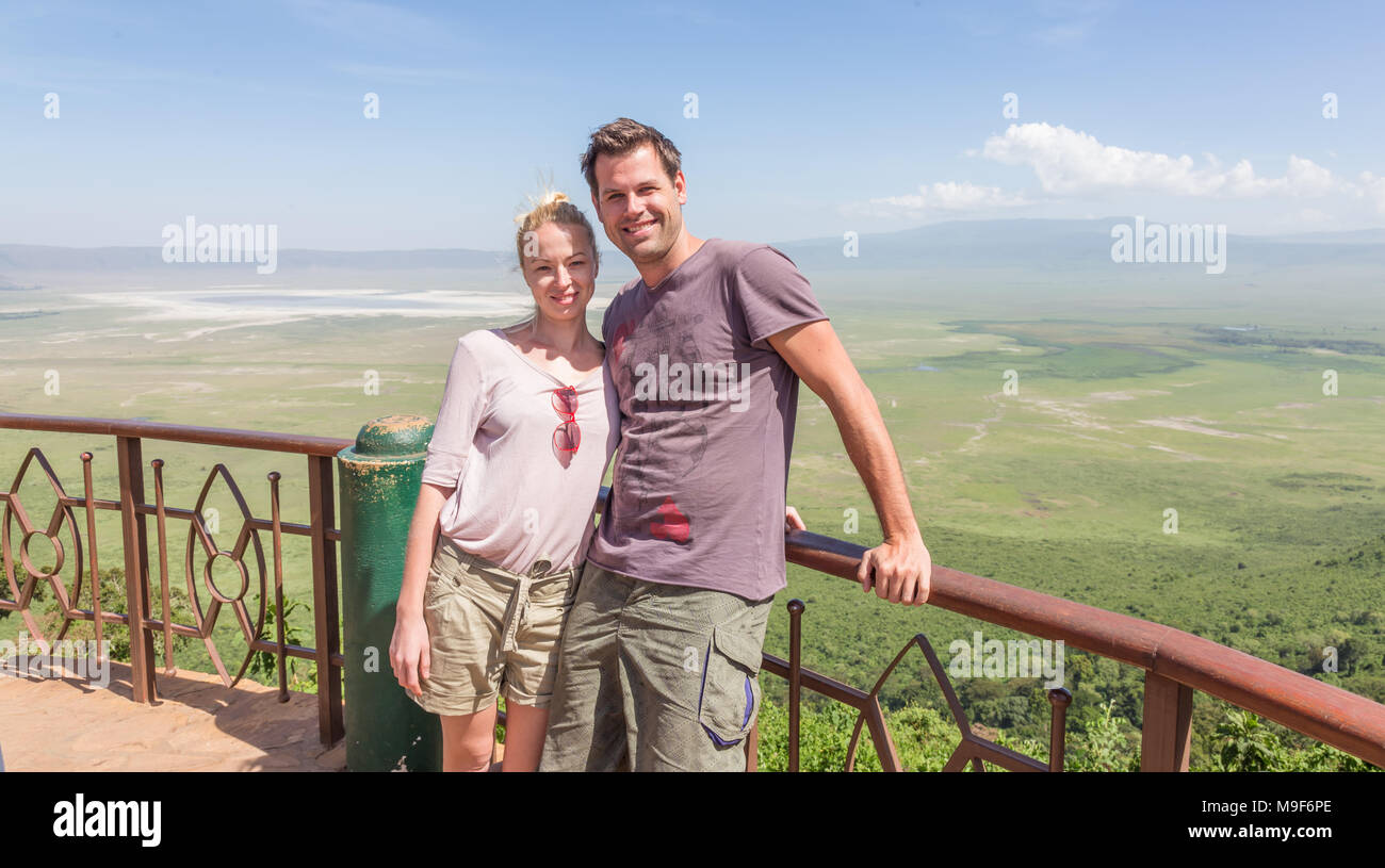 Safari Urlaub in Tansania. Stockfoto
