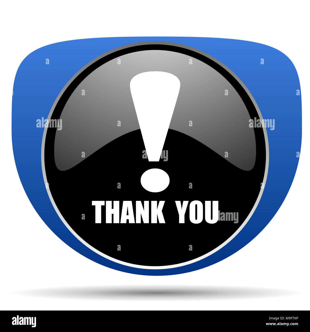 Danke logo Ausgeschnittene Stockfotos und -bilder - Alamy