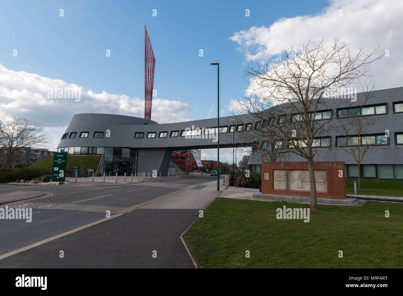 Die Jubilee Campus, einem der wichtigsten Verwaltungs- gebäude der Universität von Nottingham. Stockfoto