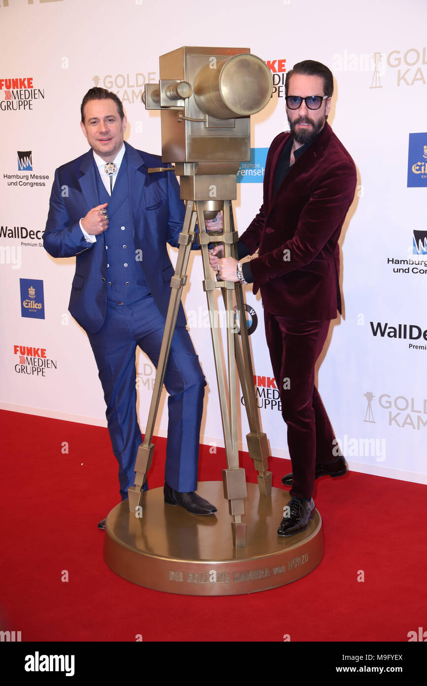 Goldene Kamera Goldene Kamera (Awards) 2018 bei der Messe Hamburg. Mit