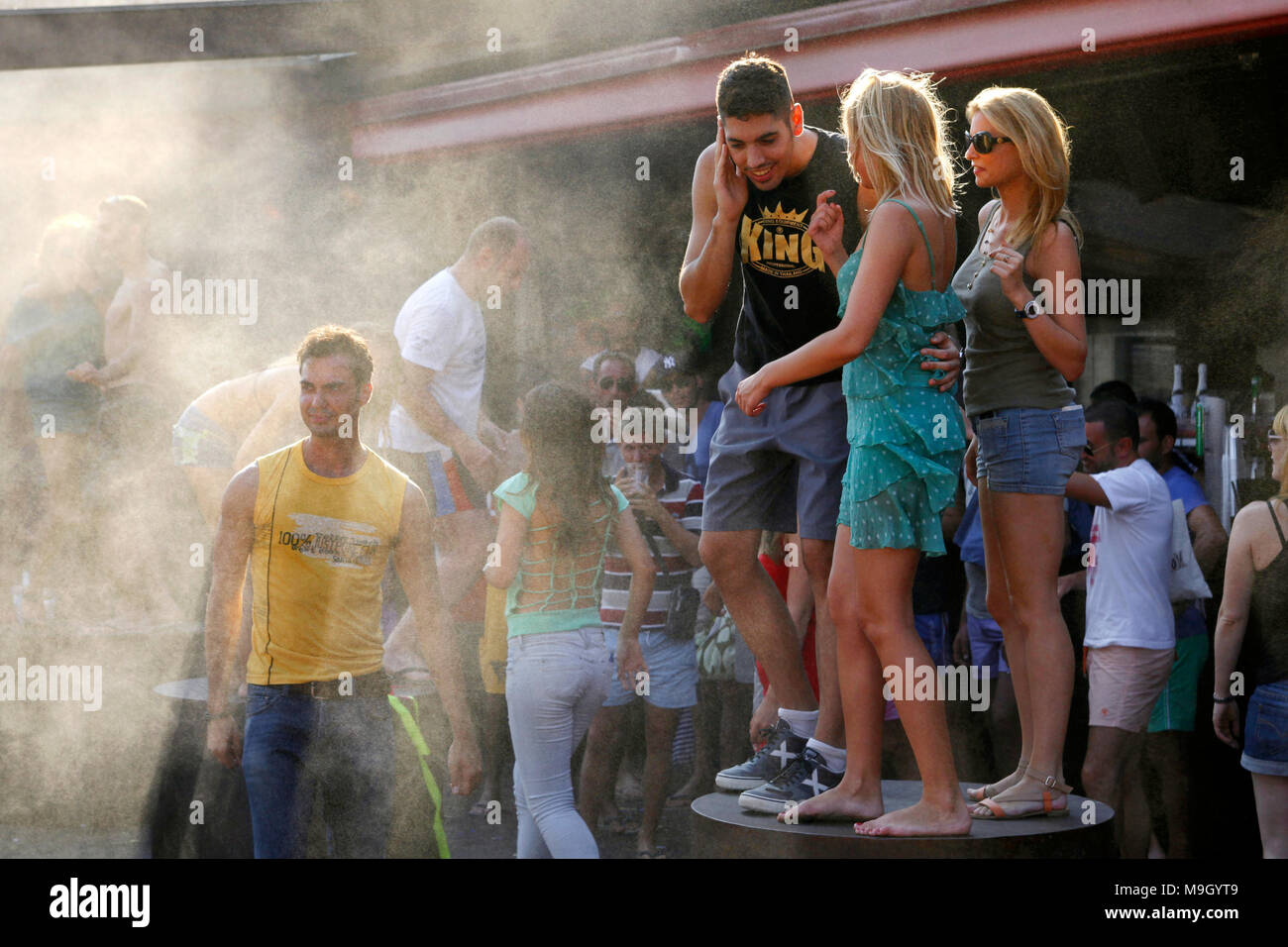Beach Lounge Club, Barcelona, ​​Catalonia, Spanien Stockfoto