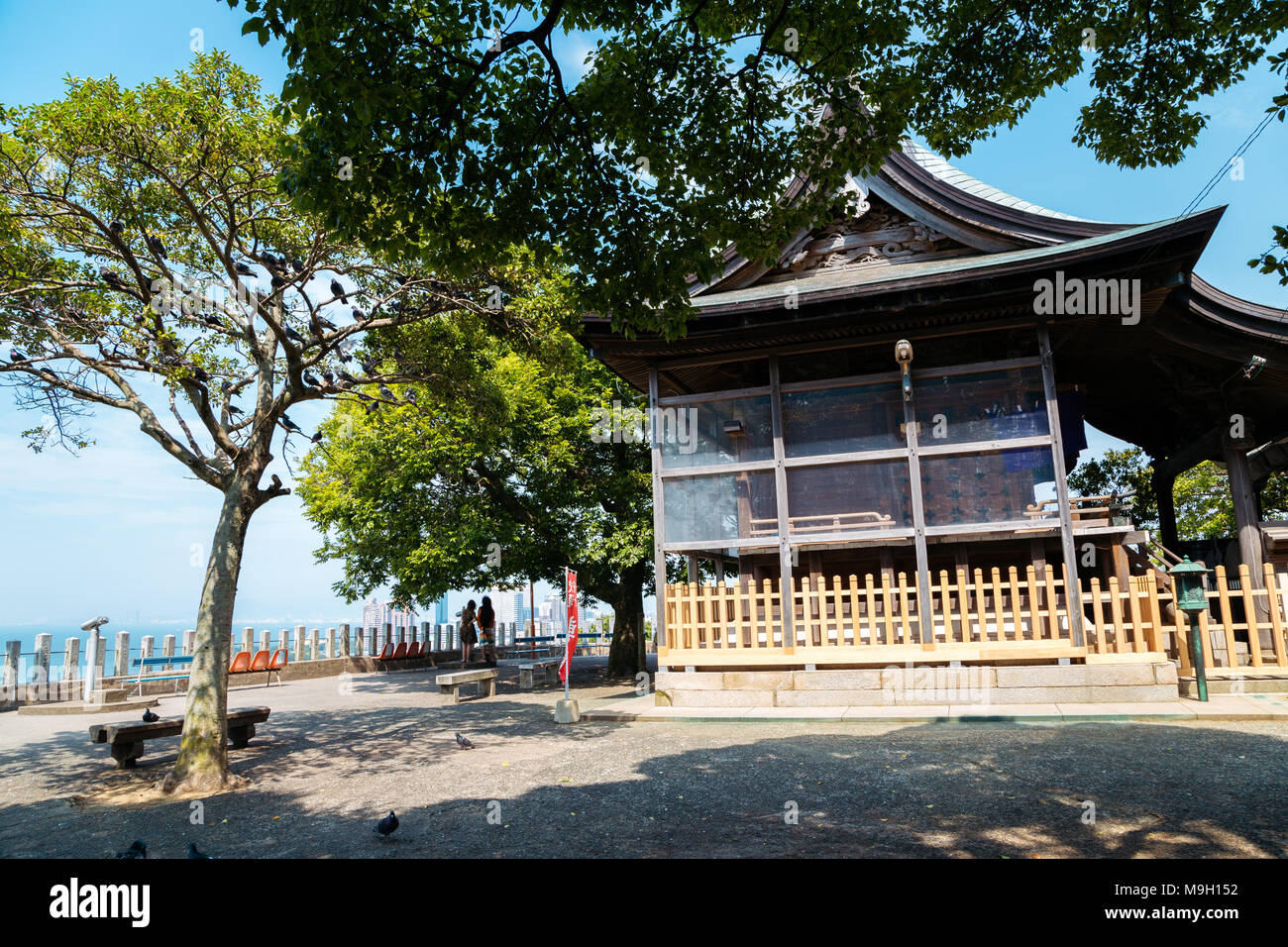 Atago Schrein in Fukuoka, Japan Stockfoto