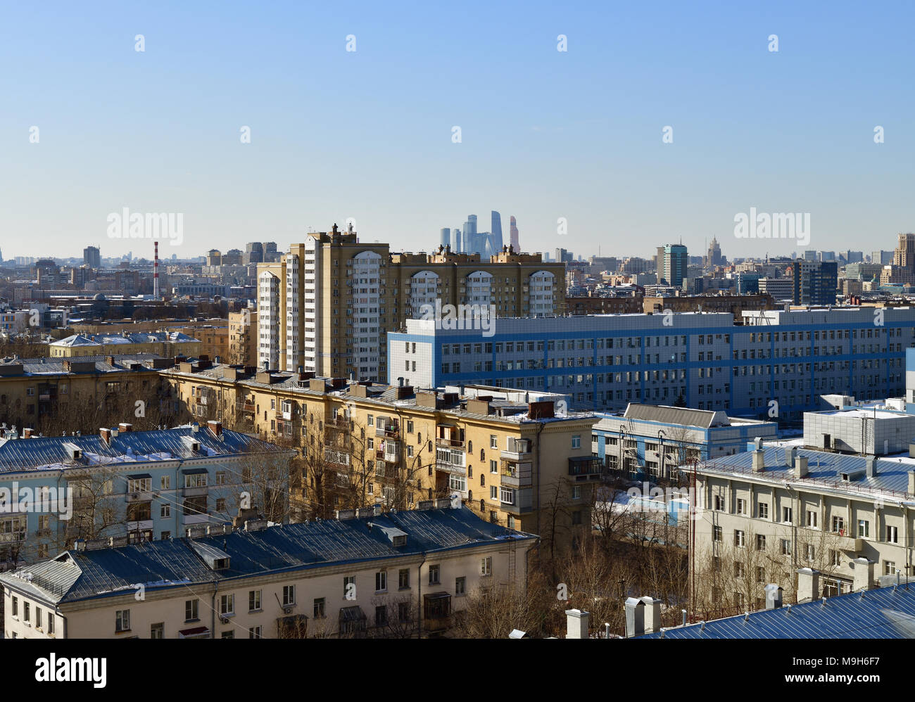 Im südlichen Landkreis Moskau, Russland. Stockfoto