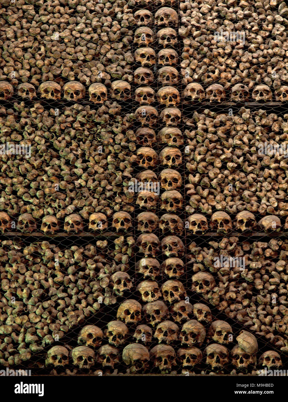 Innenansicht der Kirche von San Bernardino alle Ossa in Mailand Stockfoto