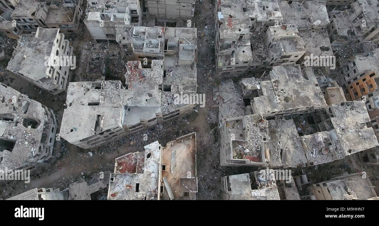 Die Stadt Homs in Syrien Stockfoto