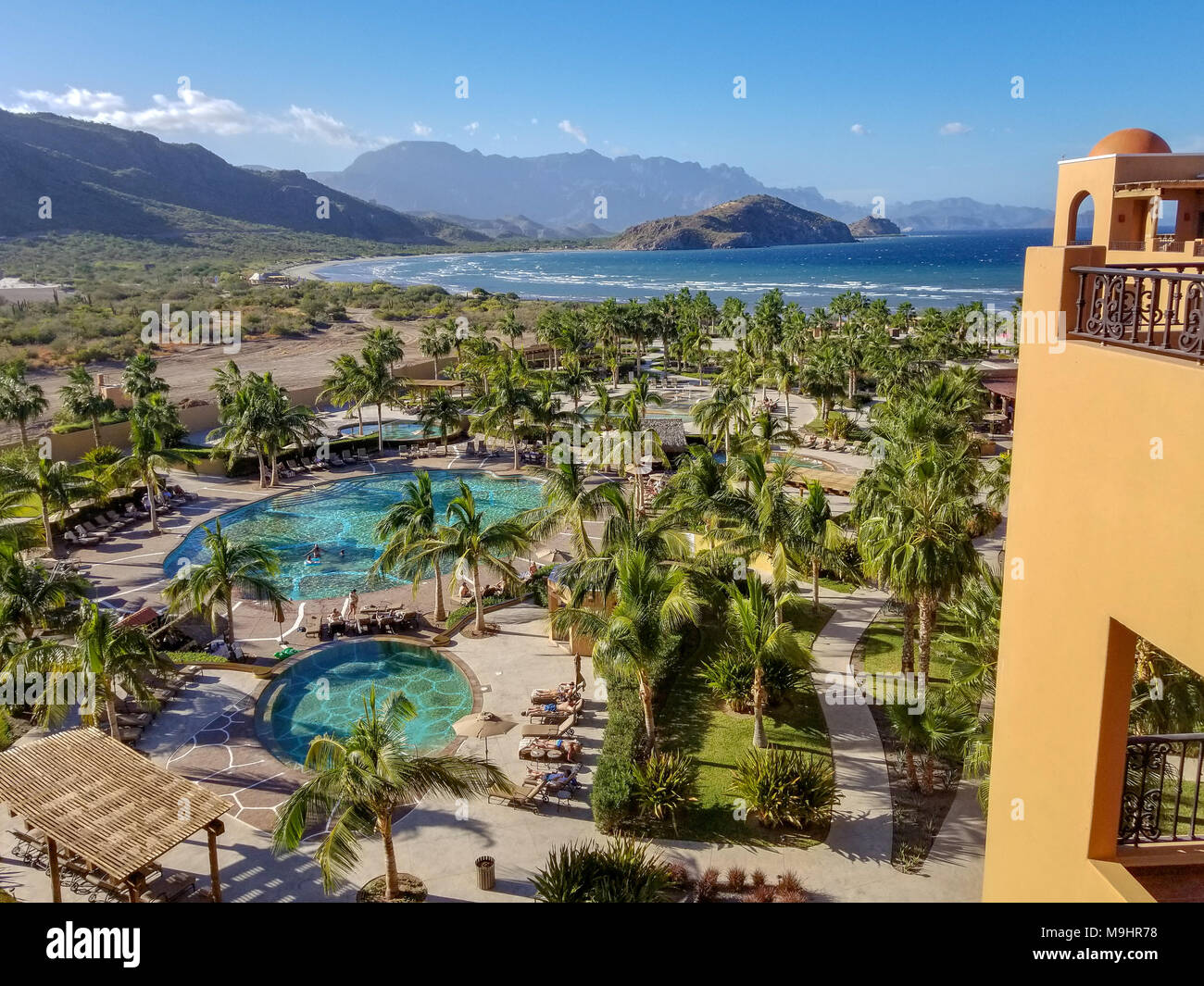 TPC Danzante Bay Golf Course & Villa Del Palmar Stockfoto