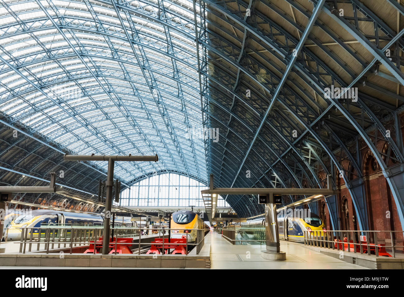 England, London, St Pancras International Station Stockfoto