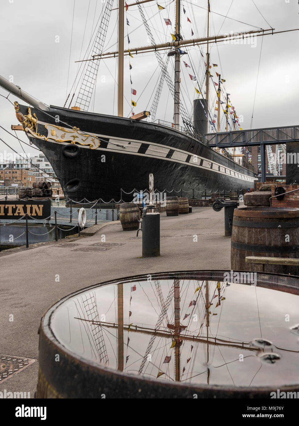 Die Brunel SS Great Britain in der Great Western Dockyard, Bristol. Stockfoto