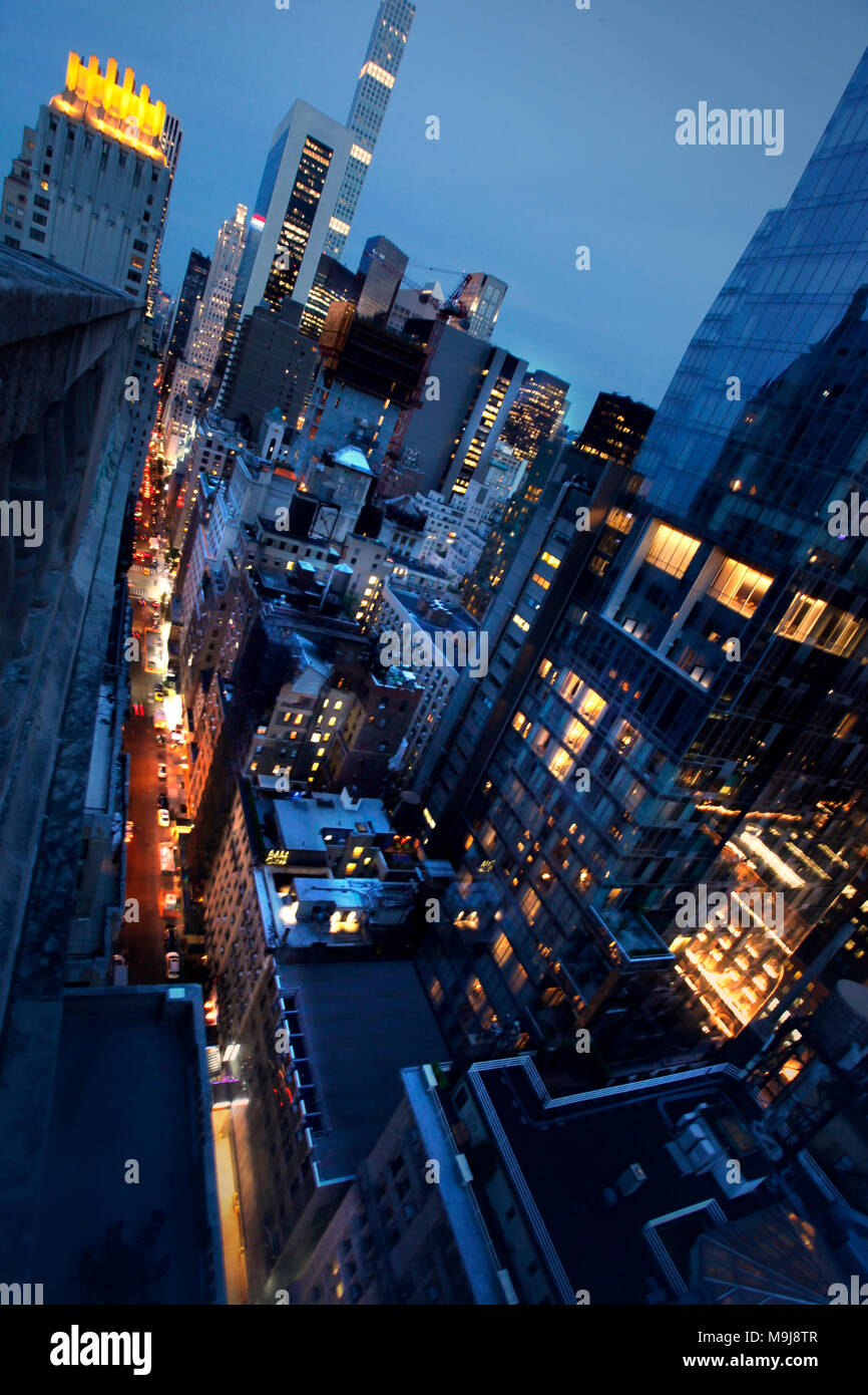 Stadtbild von New York Stockfoto
