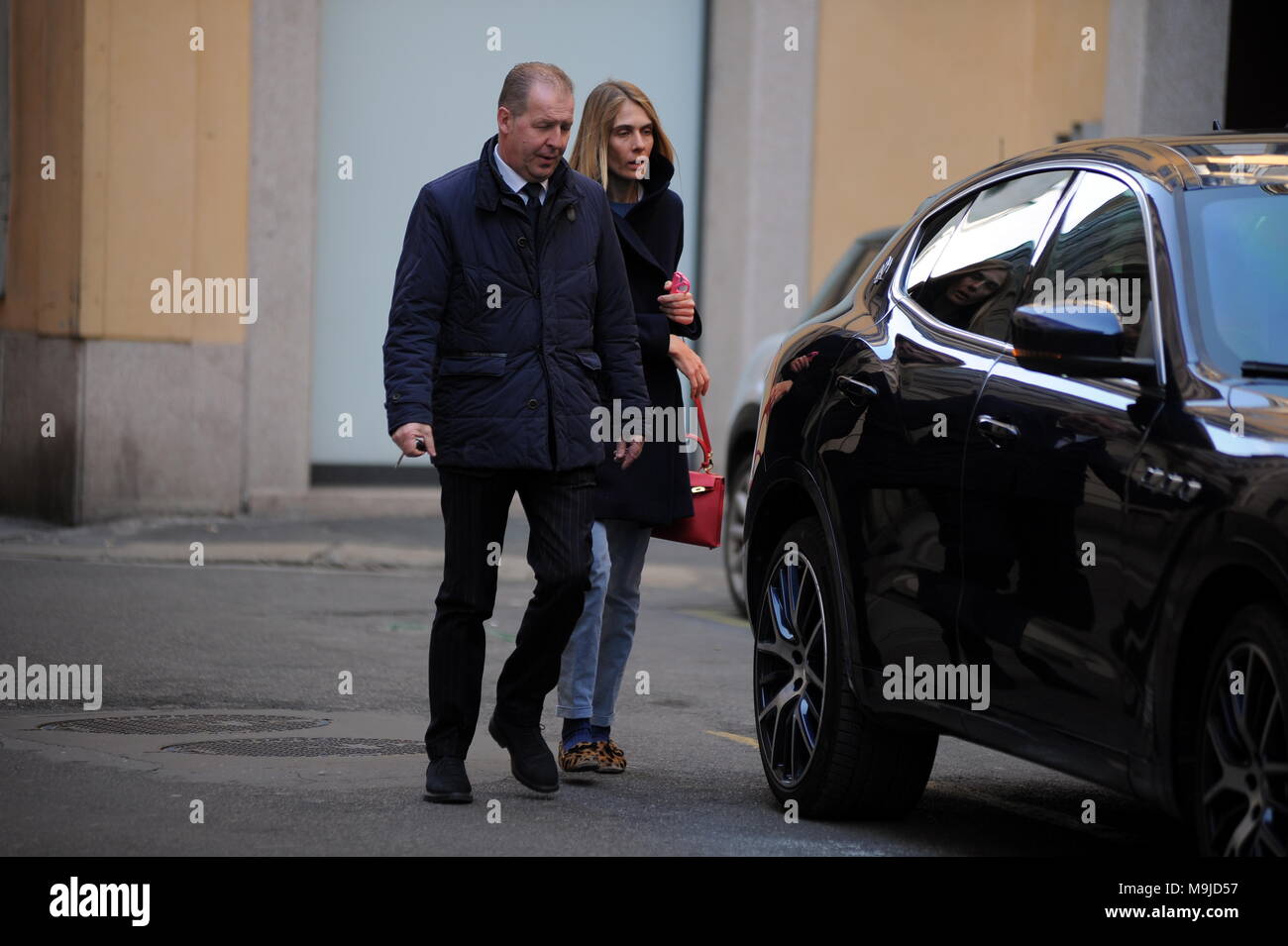 Lavinia Borromeo And John Elkann Stockfotos & Lavinia ...