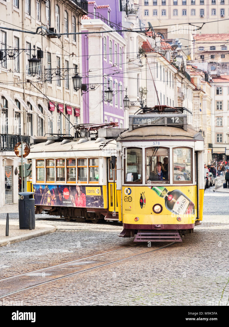 1. März 2018: Lissabon, Portugal - Stockfoto