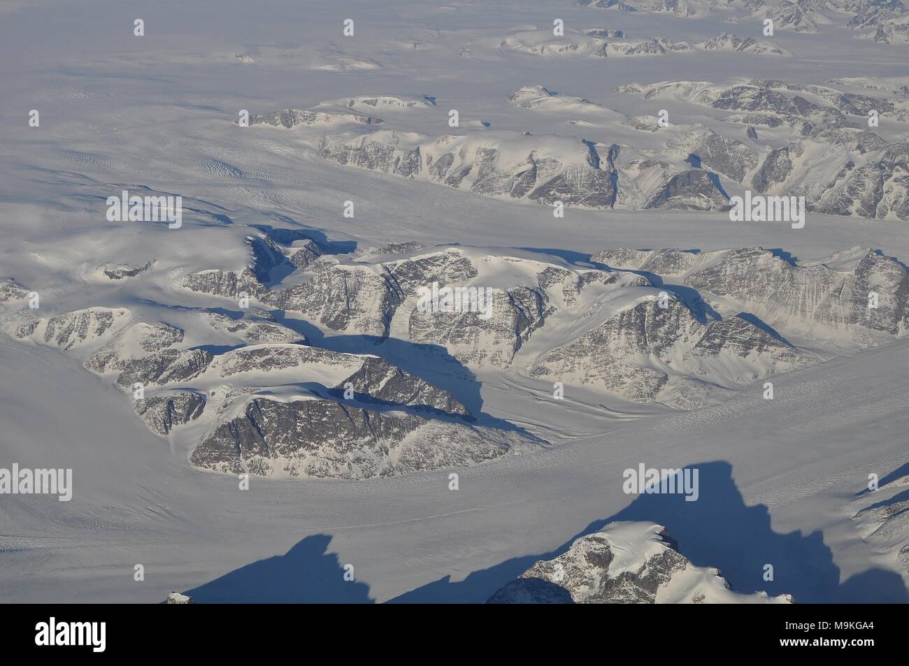 Westküste Grönlands Stockfoto