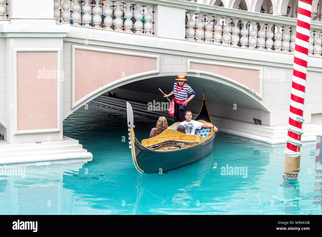 Die venezianische Hotel and Casino, Las Vegas, Navarda, USA. Stockfoto