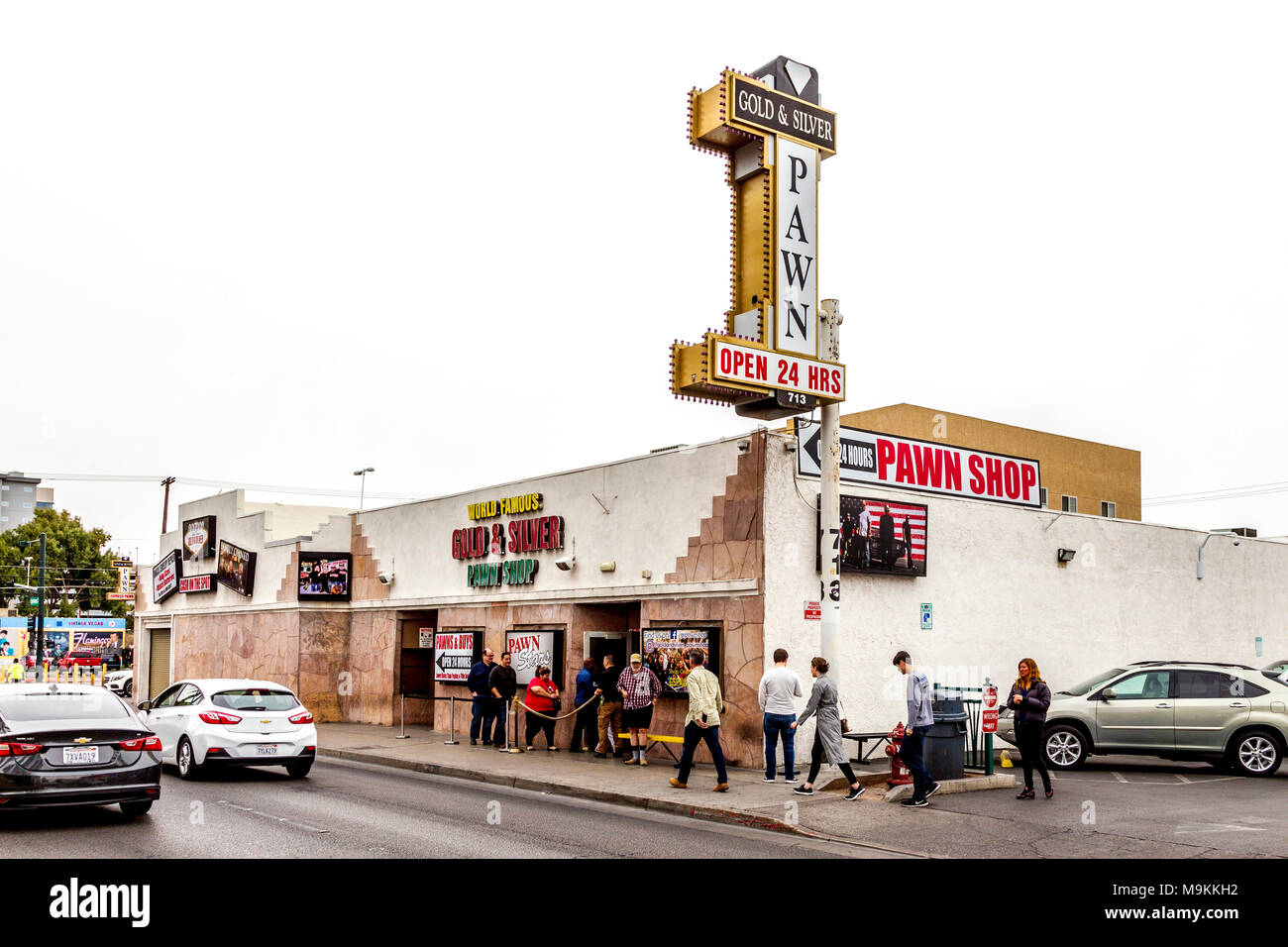 Gold und Siver Pfandleihe, S Las Vegas Blvd. Boulevard Stockfoto