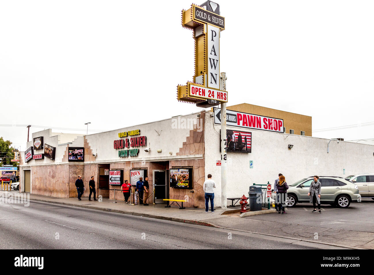 Gold und Siver Pfandleihe, S Las Vegas Blvd. Boulevard Stockfoto