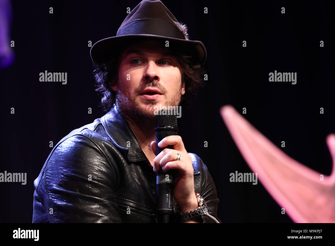 Bonn, Deutschland, 25.3.18, Ian Sommerhalder besuchen Magic Con 2018, Quelle: Holger Viel/Alamy leben Nachrichten Stockfoto
