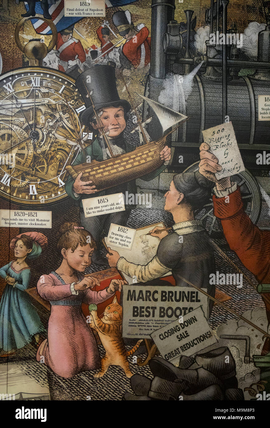 Wird Brunel Museum Stockfoto