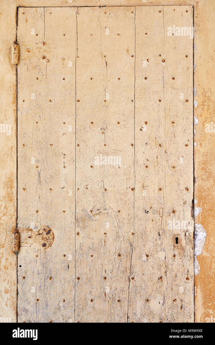 Alten rustikalen Tür in Italien Stockfoto