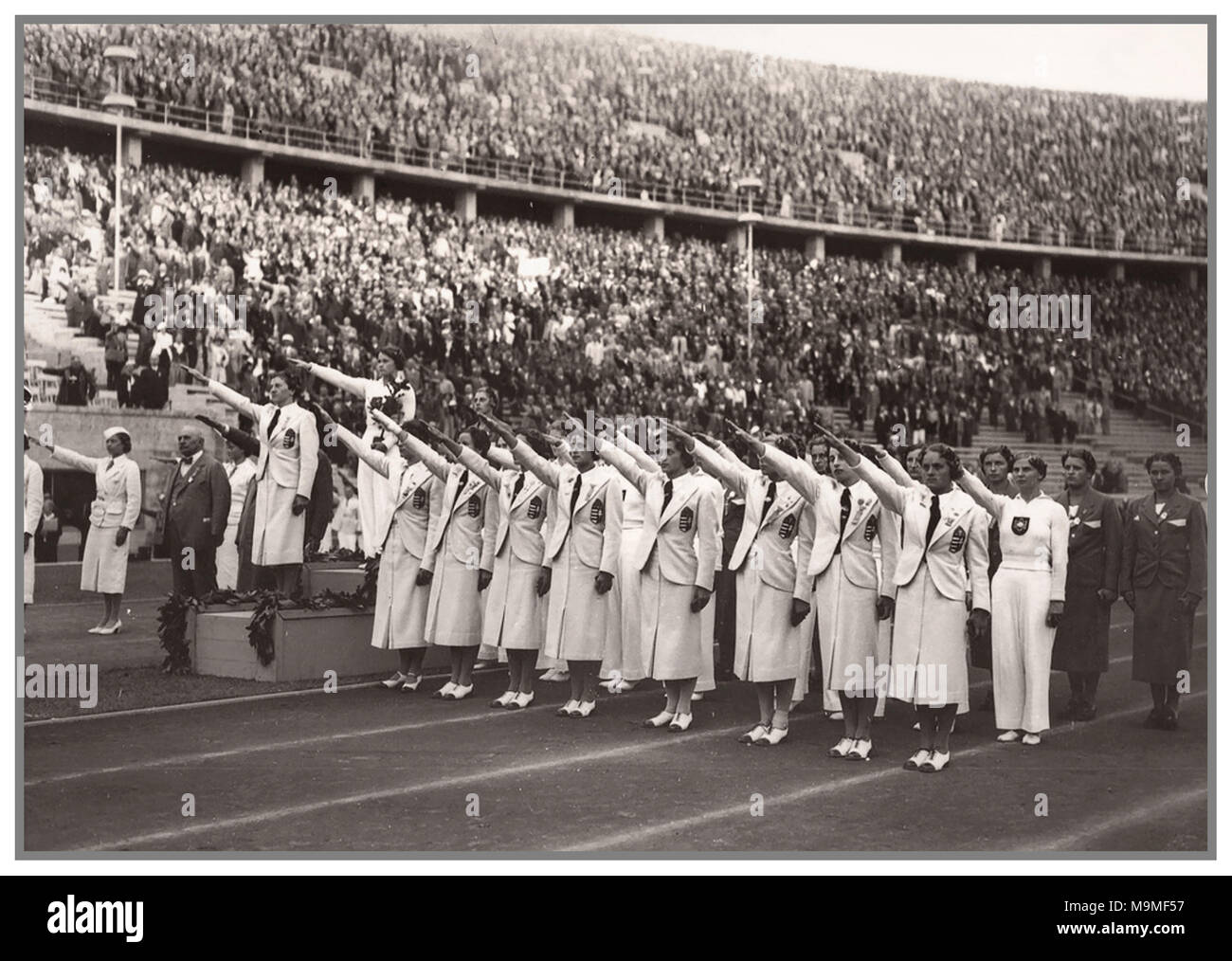 Vintage 1936 Nazi-Deutschland Berlin Olympische Spiele die