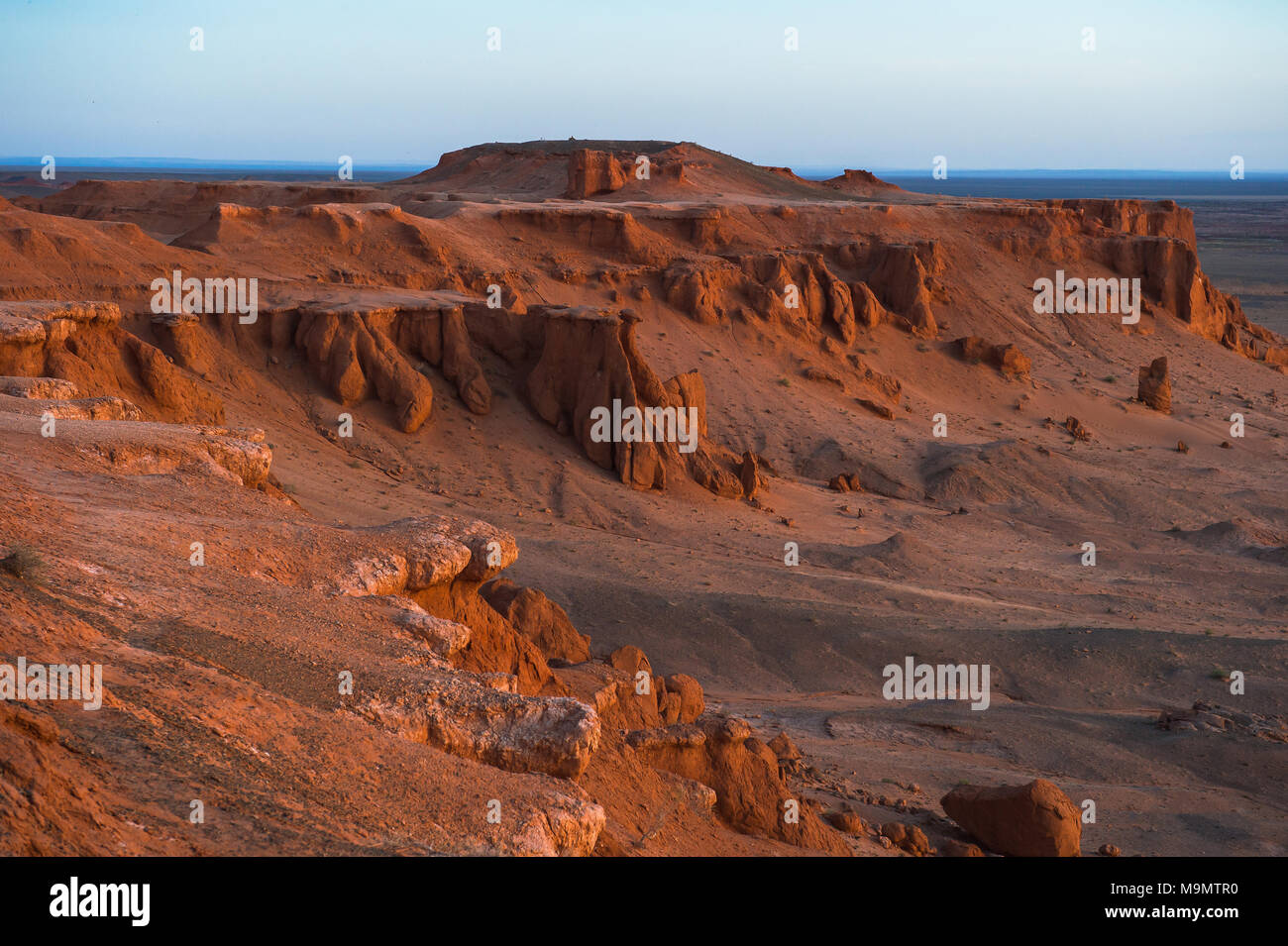 Flaming Cliffs, Wüste Gobi, Mongolei Stockfoto