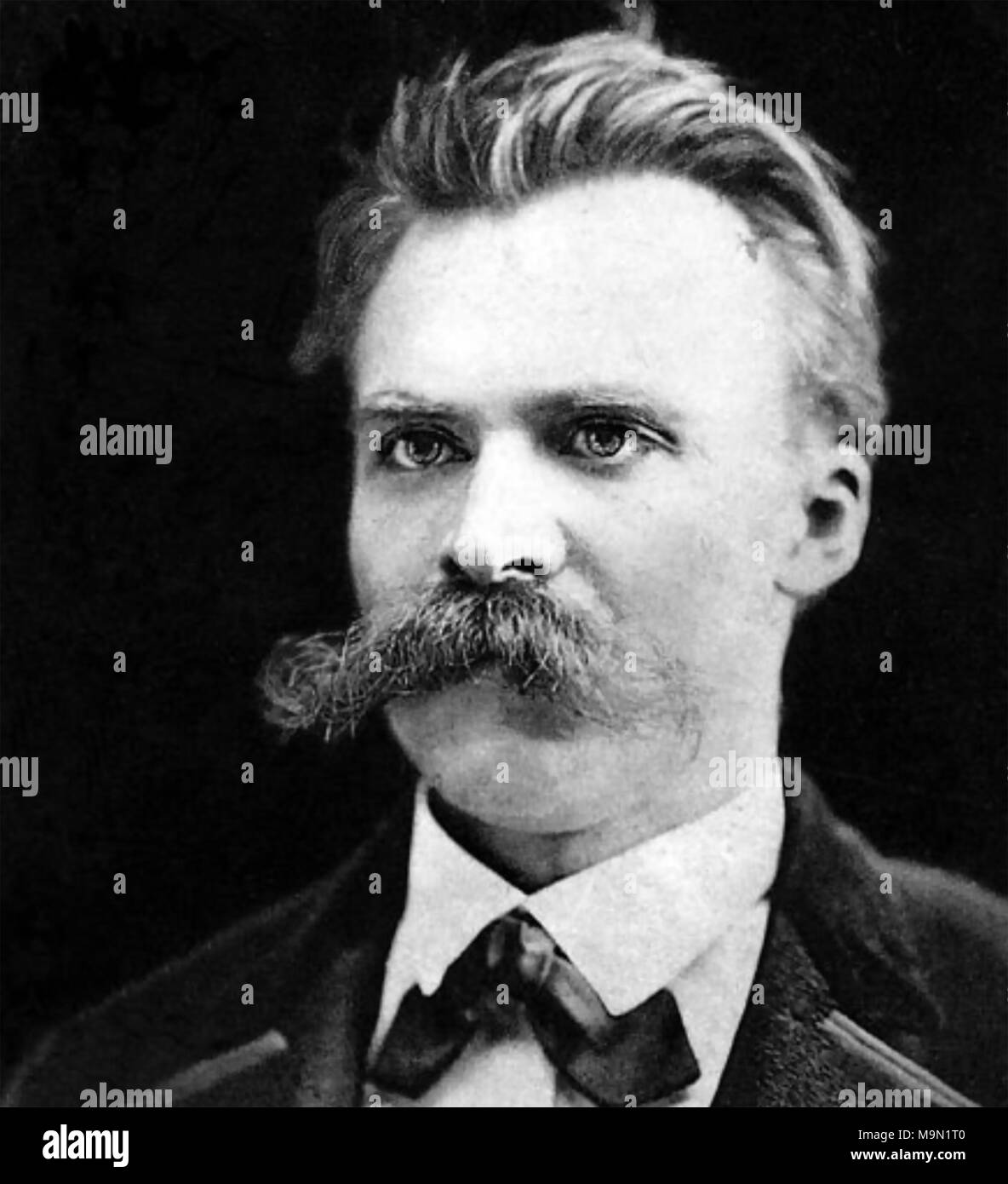 FRIEDRICH NIETZSCHE (1844-1900), deutscher Philosoph, um 1875 Stockfoto