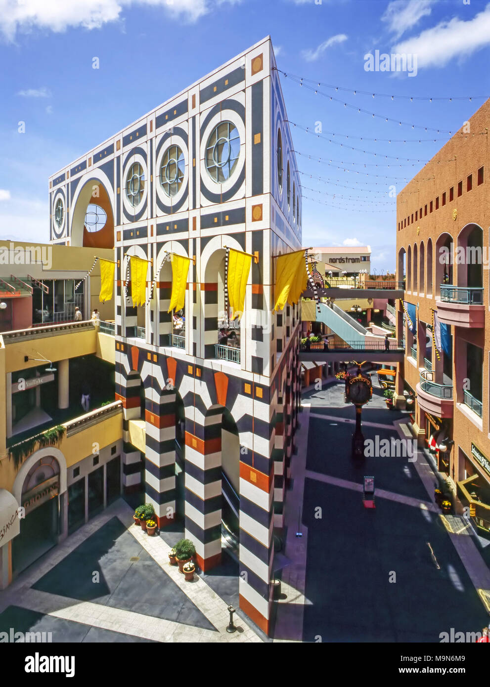 Einkaufszentrum Horton Plaza in San Diego, Kalifornien Stockfoto