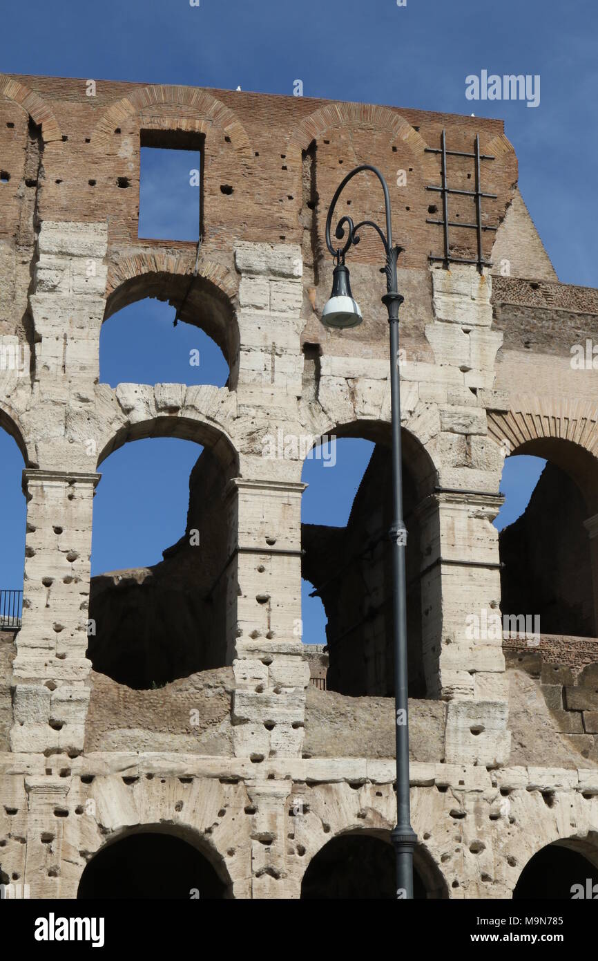 Kolosseum in Rom, Italien, 4. März 2018 Stockfoto