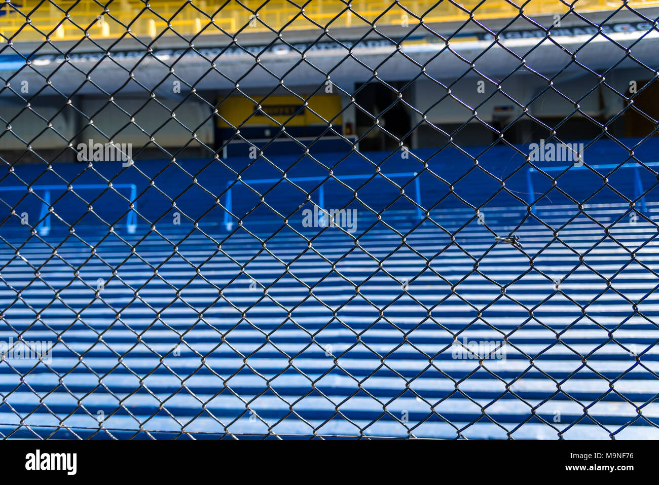 La Bombonera, home Boden zu Boca Juniors Football Club, Buenos Aires, Argentinien Stockfoto