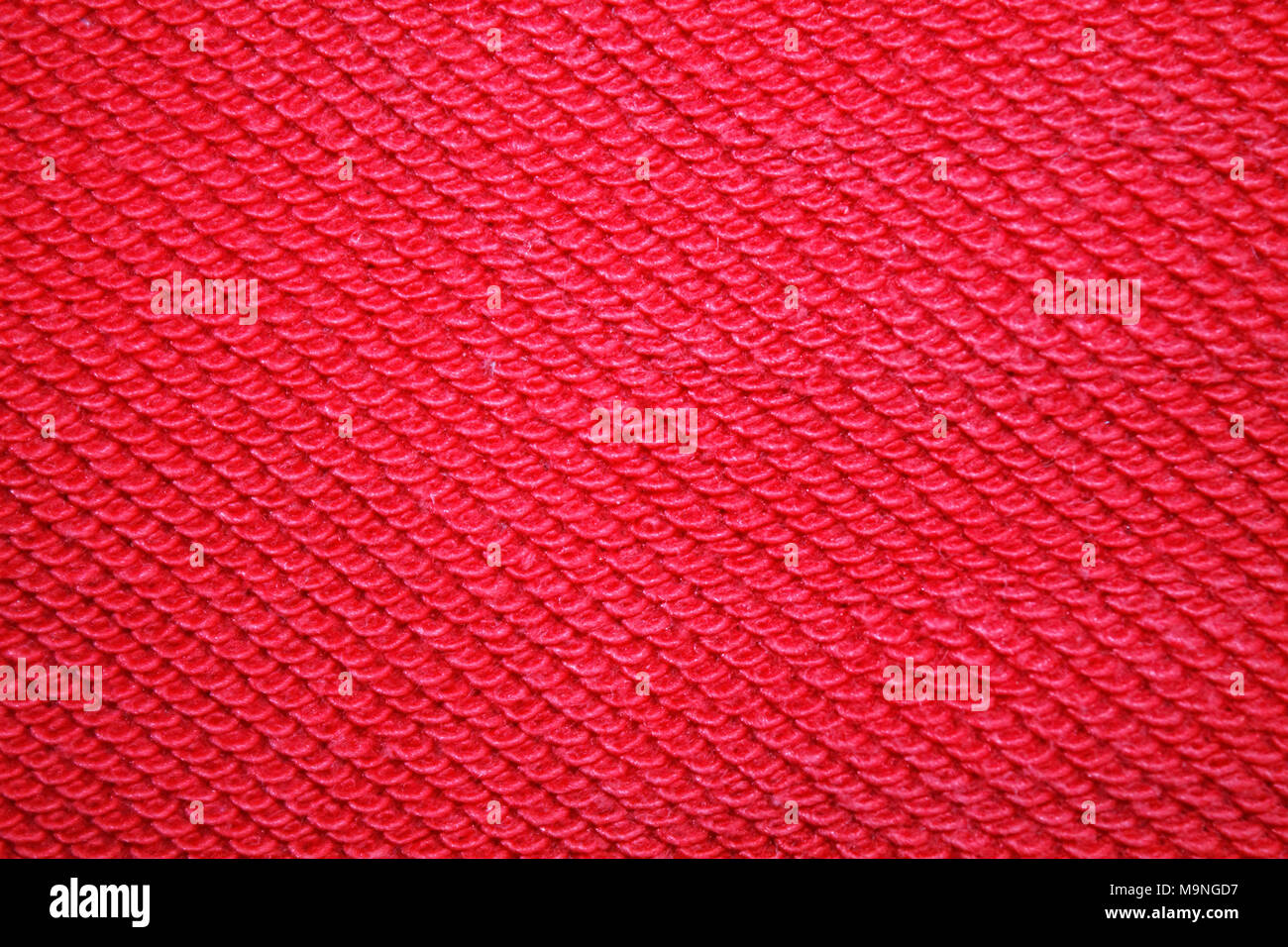 Stoff rot gefärbt, Textur oder Hintergrund Stockfoto