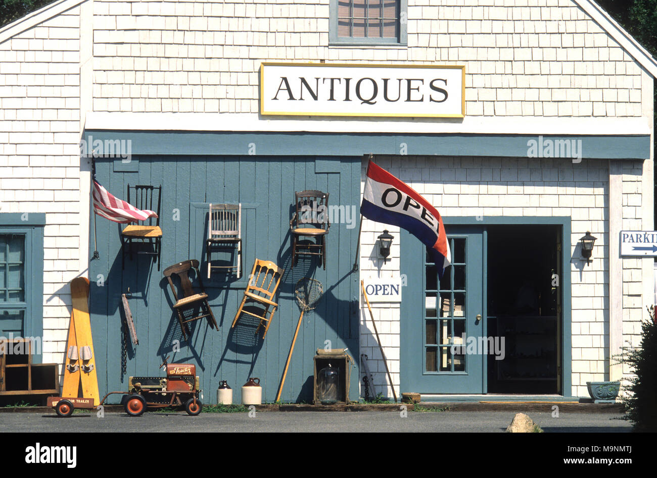 Eine alte Scheune auf Cape Cod, Massachusetts, USA Stockfoto