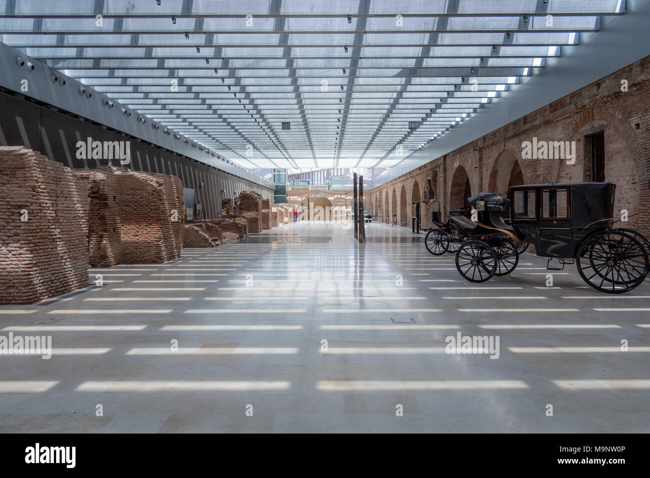 Die Haupthalle des Museo Casa Rosada, Buneos Aires, Argentinien Stockfoto